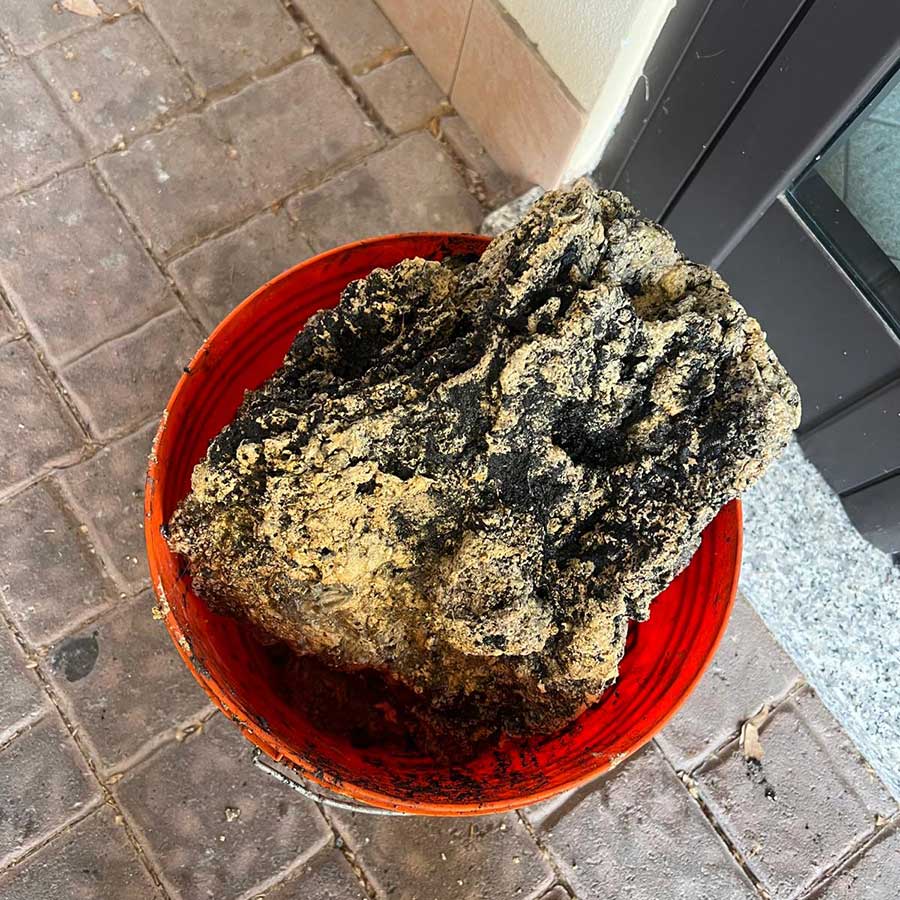 materiali presenti nella rete di scarico